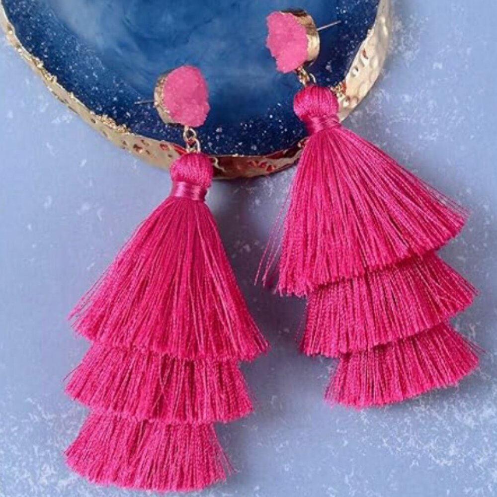 Tassel Bohemian Dangle Earrings